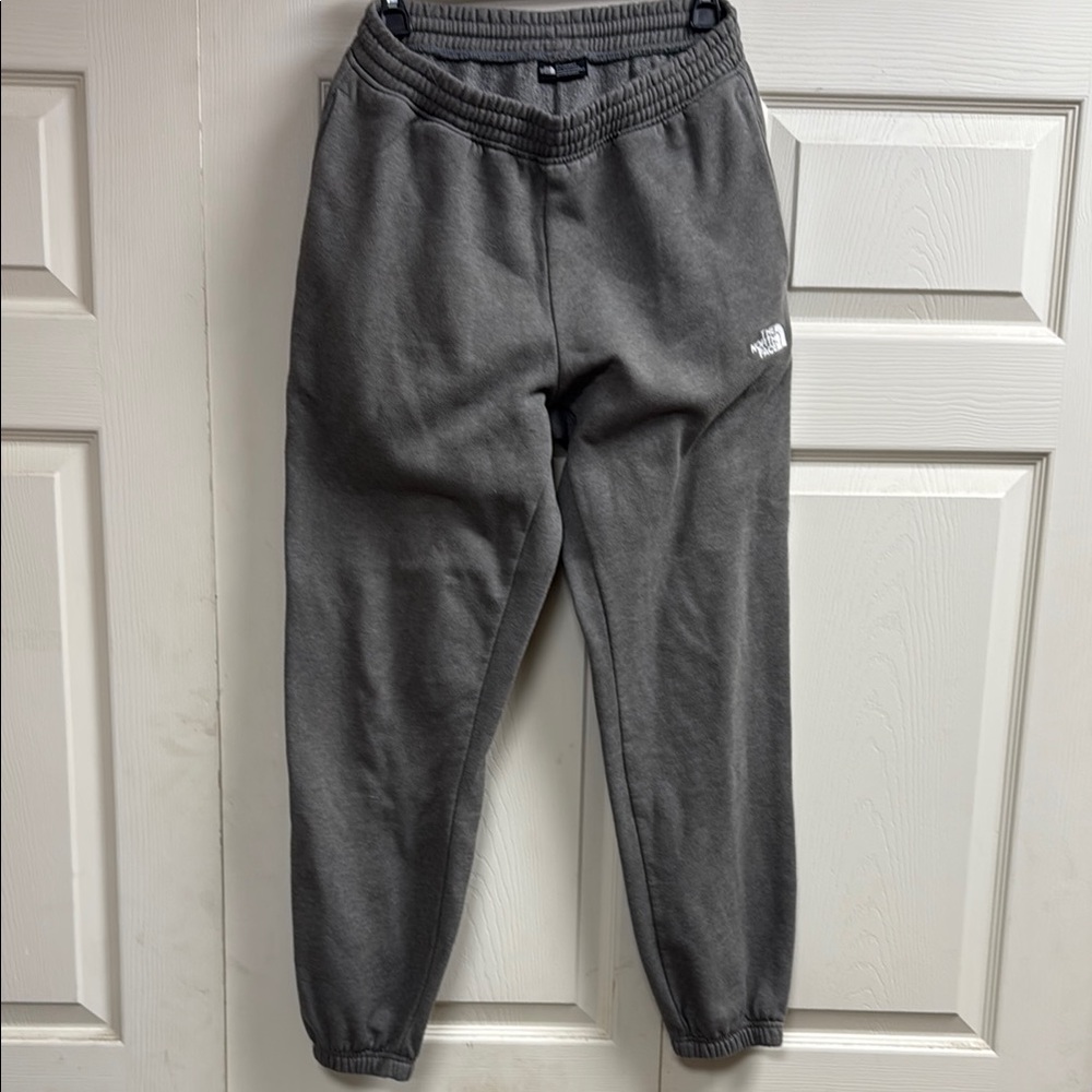 The North Face Small Gray Charcoal Joggers Sweatpants